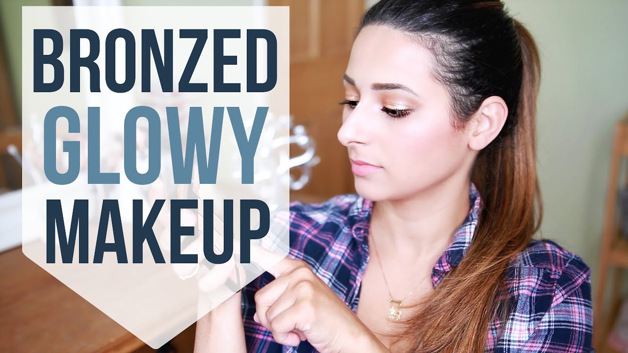 BRONZED AND GLOWY SKIN: Easy Summer Makeup Tutorial | Ysis Lorenna