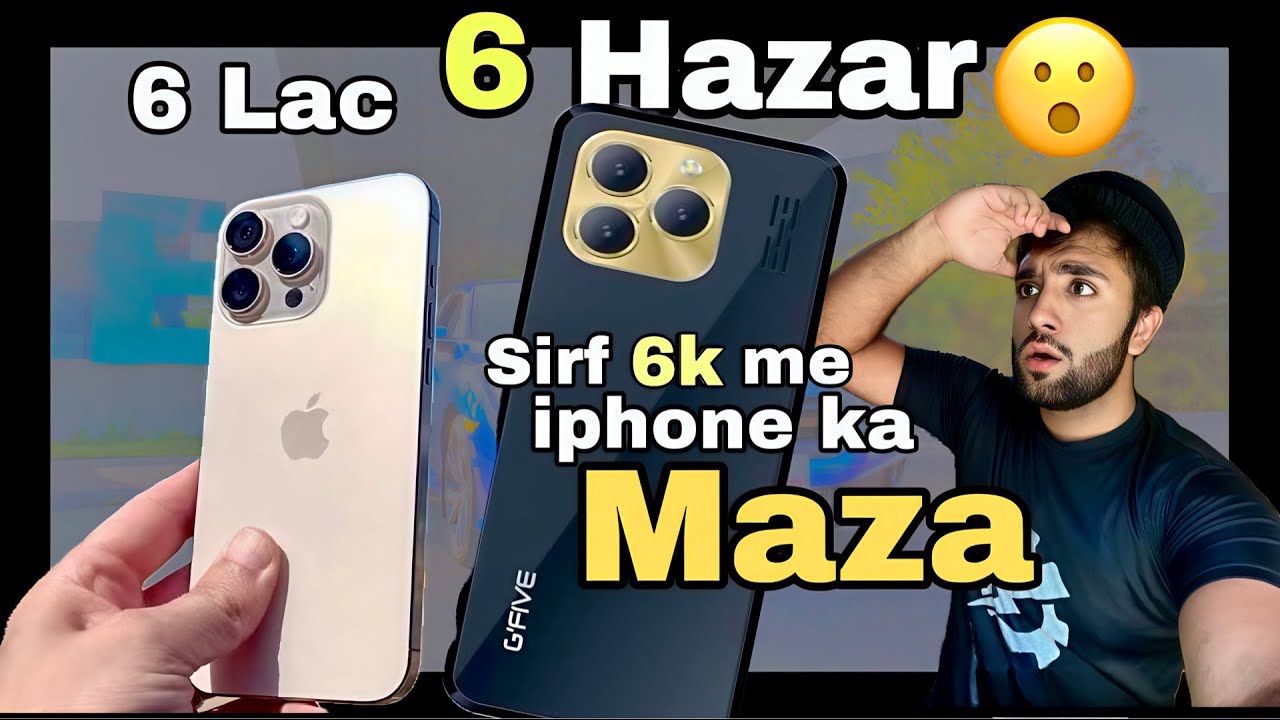 The Best Smartphone Under 10k | Unboxing GFive 4g Ultra Pro | Iphone 16 Pro Max vs GFive Ultra Pro