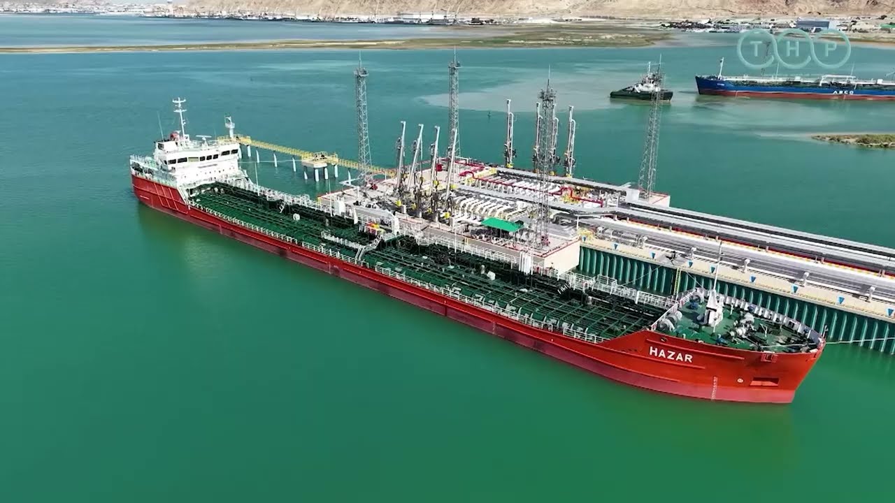 В Туркменбаши открылся новый морской причал с благословения Президента Туркменистана
