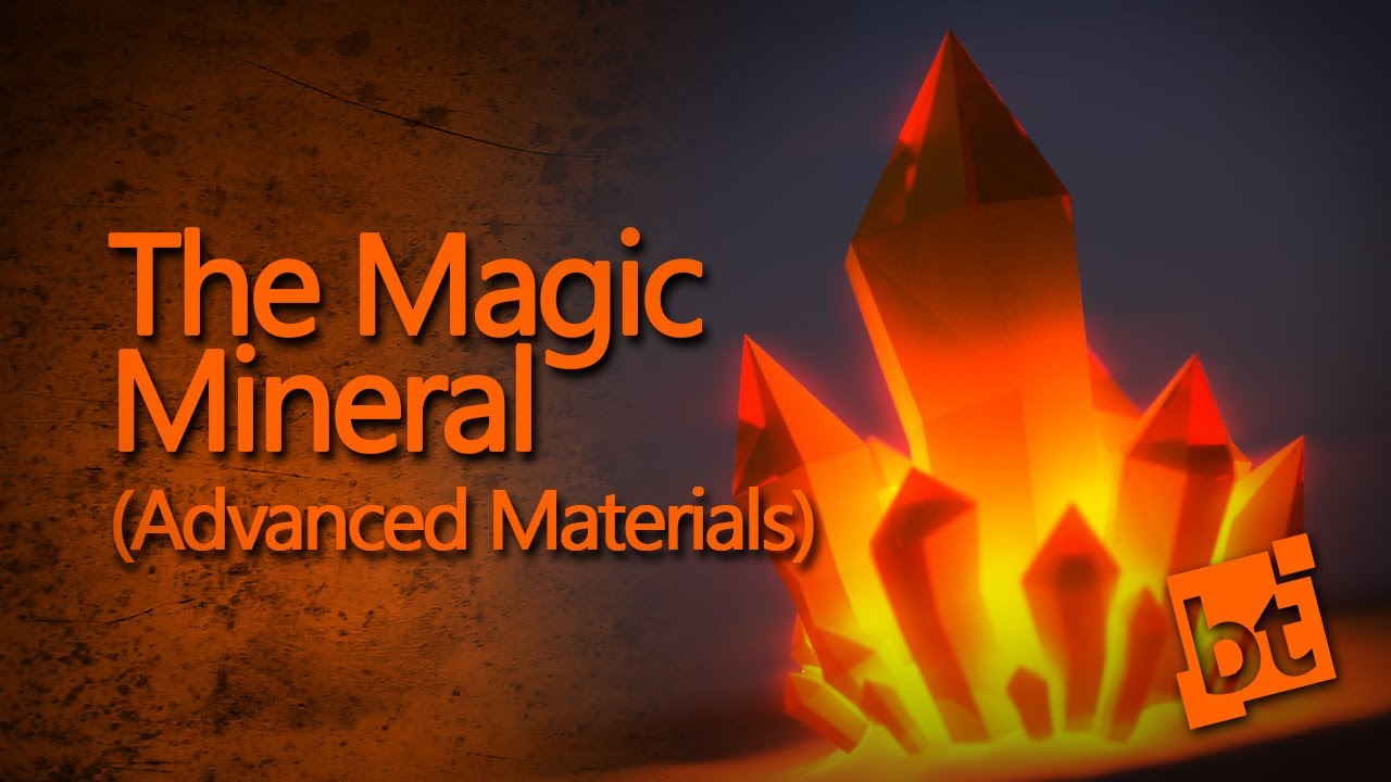 The Magic Mineral - Blender tutorial