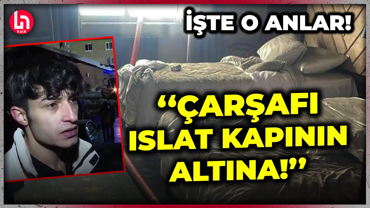 Kartalkaya'daki otel yangınında görgü tanıklarının dehşet verici sözleri!
