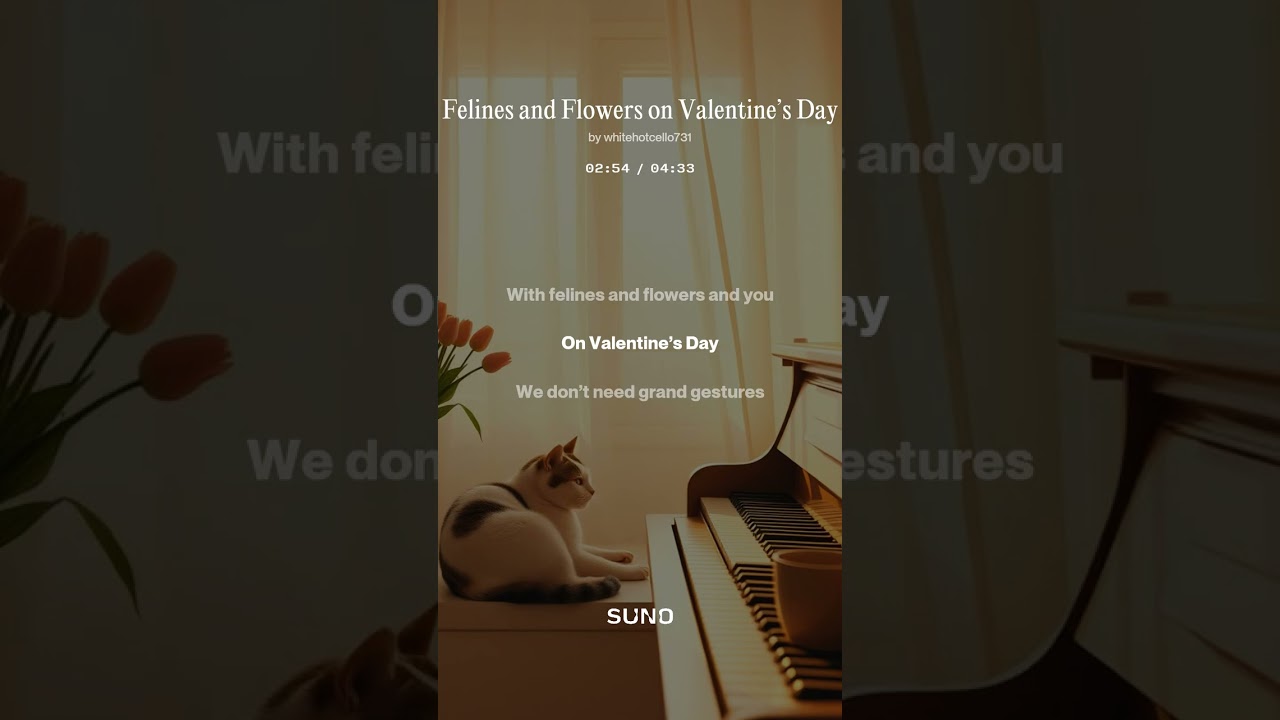 Felines and Flowers on Valentine’s Day 24