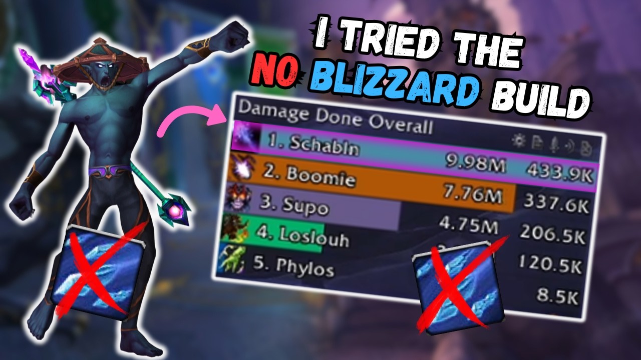 Frost Mage NO-BLIZZARD Build in +13&hellip;  is it good? | +13 Nexus Point Xenas Mage Gameplay Midnight