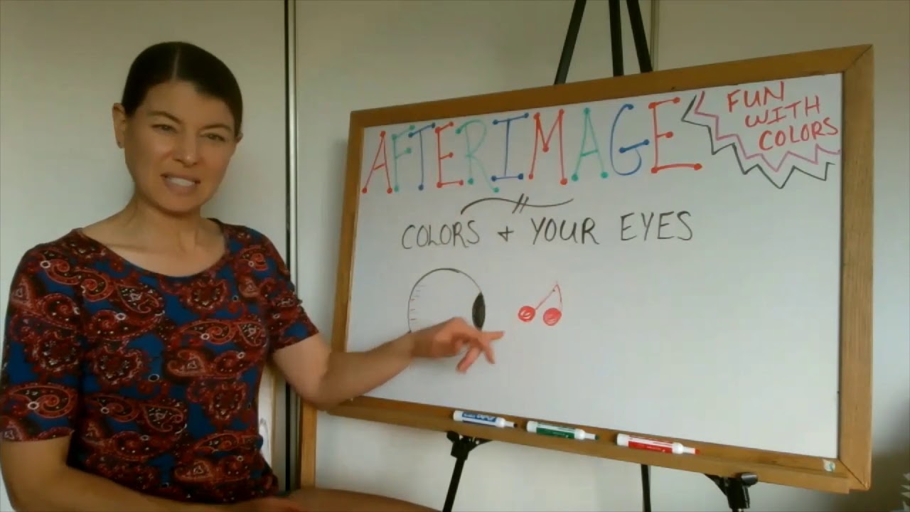 Science Is Everywhere: Afterimages &mdash; Colors and Your Eye