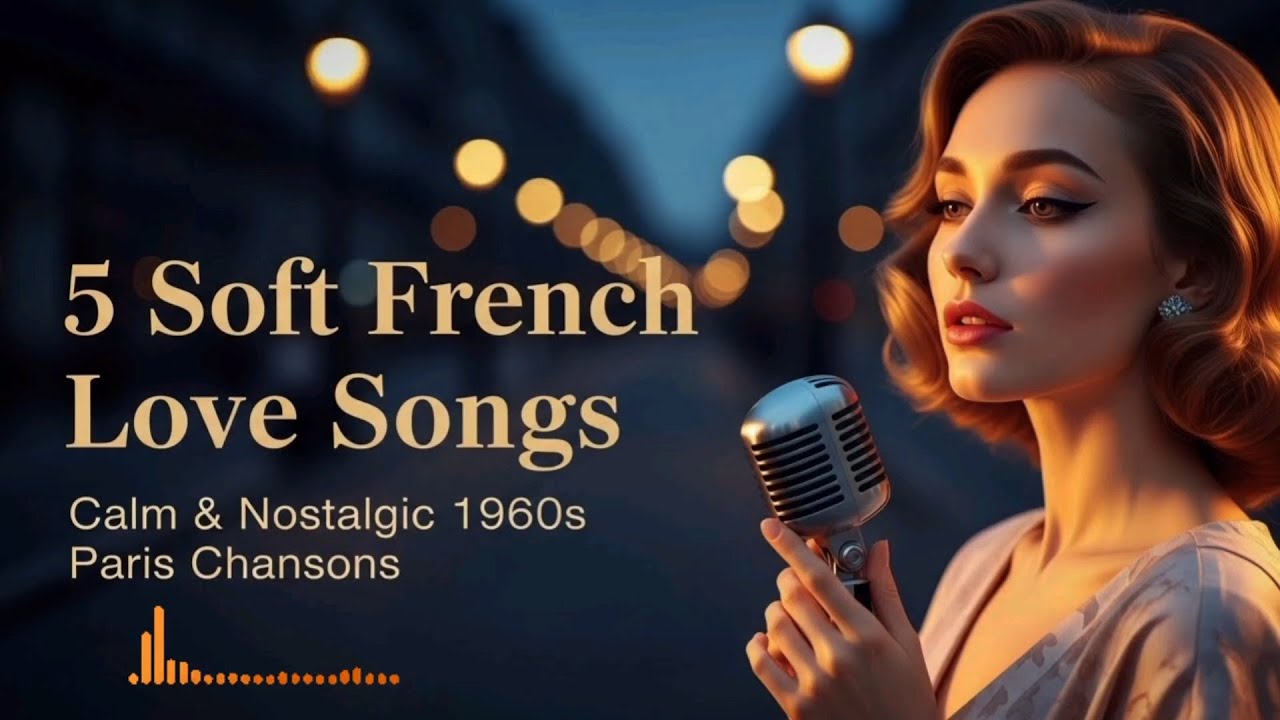 Soft French Love Songs 💕 Calm & Nostalgic 1960s Paris Romantic Chansons