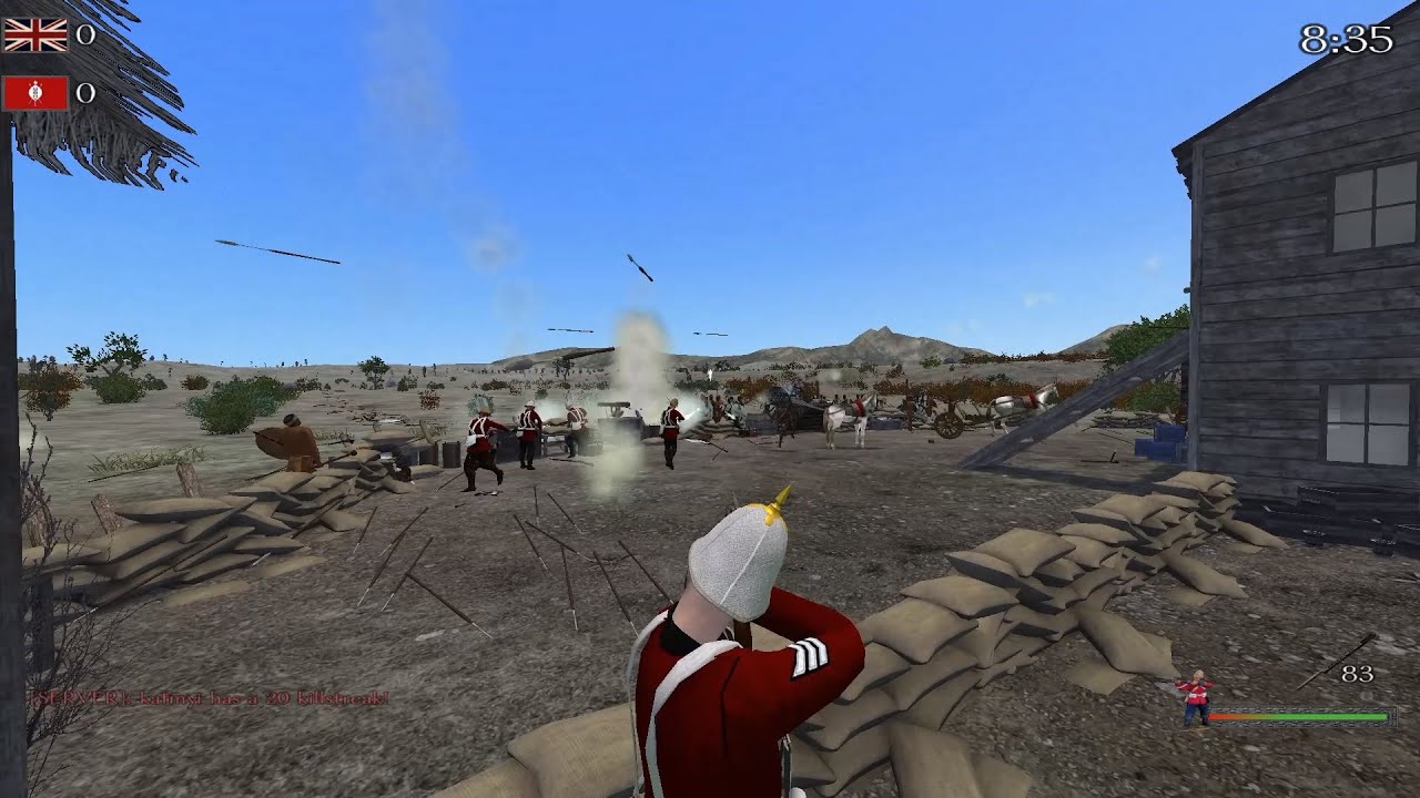 Boer Farmstead map (AZW mod) in Mount & Blade Warband: Napoleonic Wars