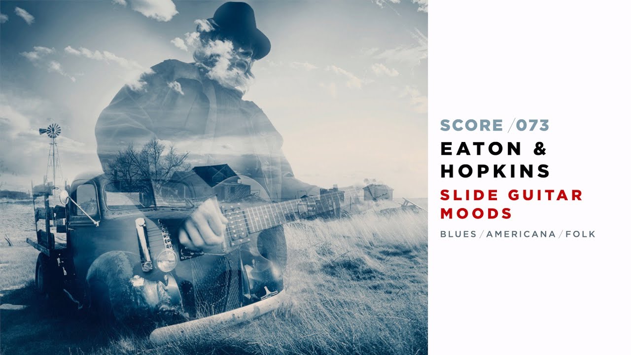 SCORE/073 SLIDE GUITAR MOODS - Library Music Sampler