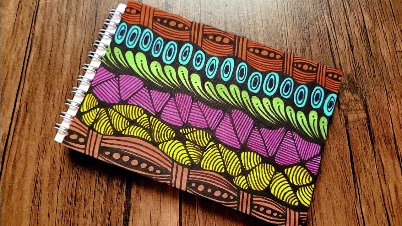 Flowing Doodles and Lines | Calm Art Video