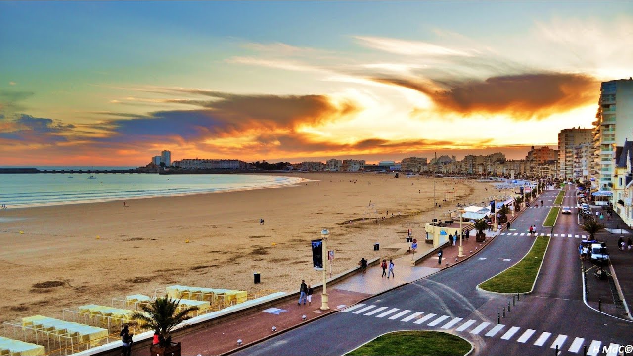 Les Sables D´Olonne - Beautiful Touristic Beach Area in France