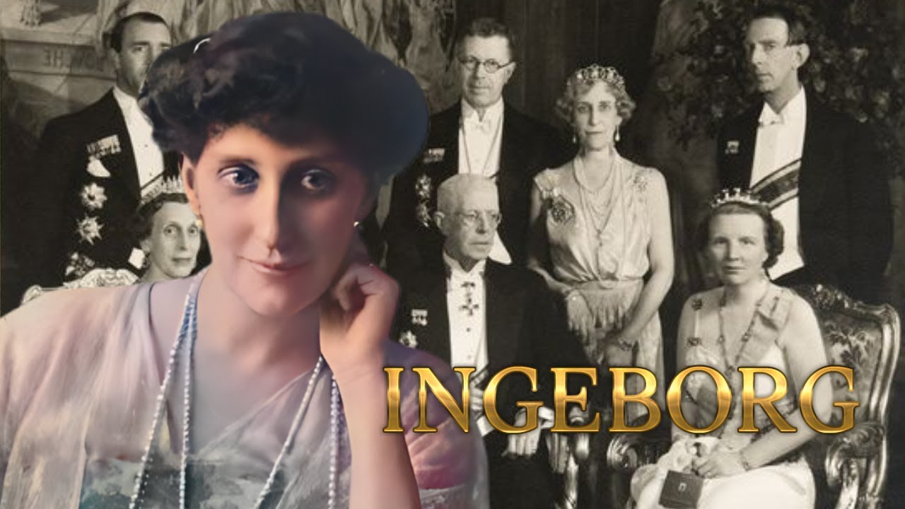 INGEBORG DE DINAMARCA, LA PRINCESA QUE MARCÓ UNA ÉPOCA (ABUELA DE BALDUINO BÉLGICA Y HARALD NORUEGA)