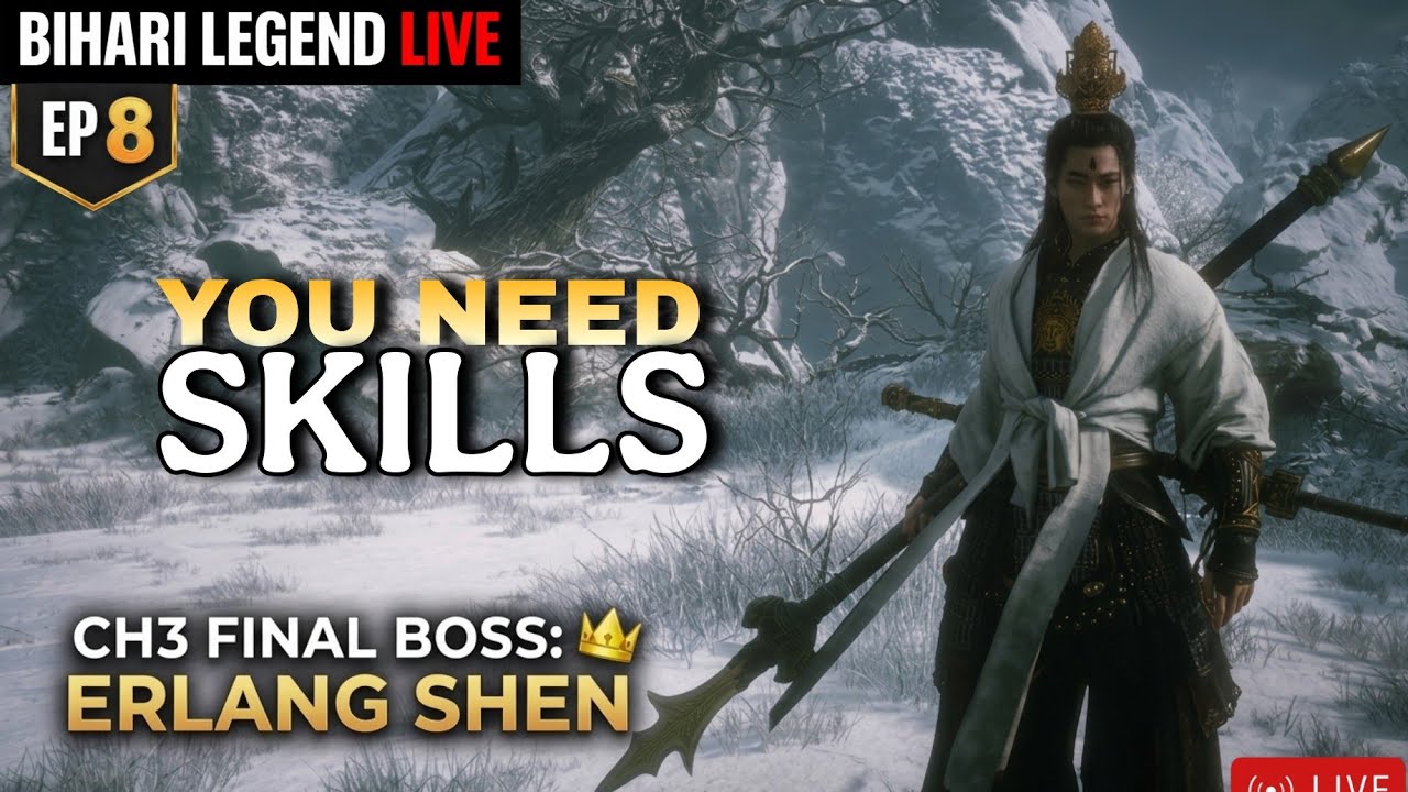 Becoming the Monkey King 👑 Ep 8 | Black Myth: Wukong - FINAL CHAPTER | BIHARI Legend live