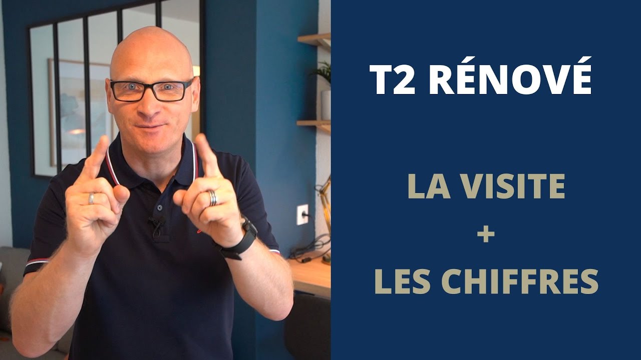 Visite d'un T2 rénové à moins de 85000 €