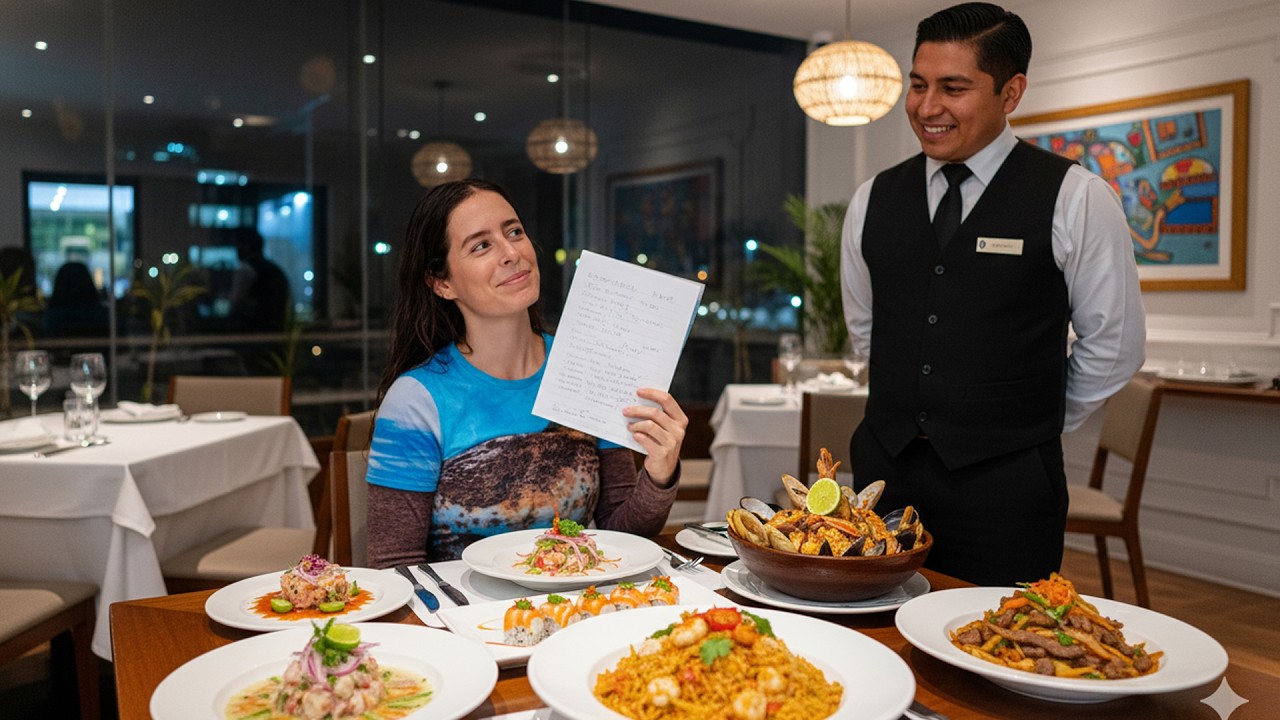 PROBAMOS los mejores restaurantes de Per&uacute;