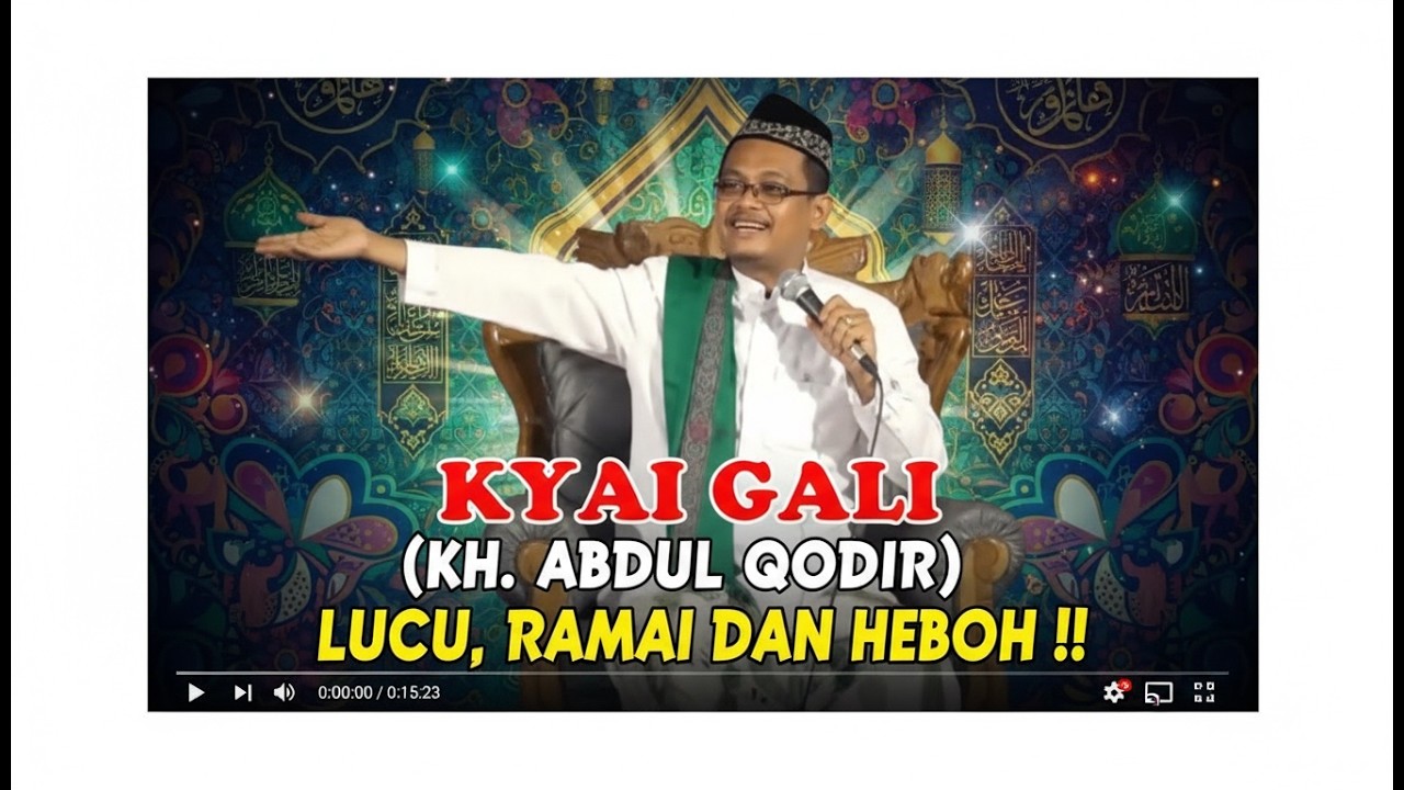 KYAI GALI TERBARU - RAMAI SEKALI #bagoesproduction #pengajian #kyai