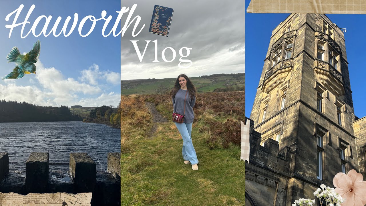Haworth Vlog // Bront&euml; Sisters, Hiking the Moors, Drake Cohort Trip