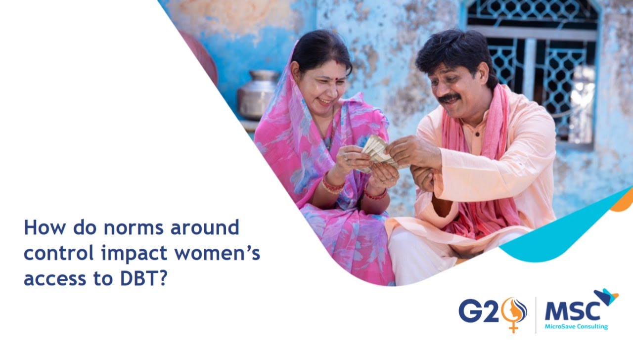 How do norms around control impact women’s access to DBT?