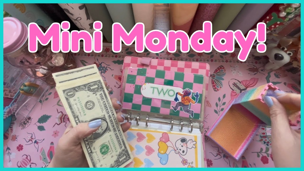 Mini Monday! || #cashstuffing 