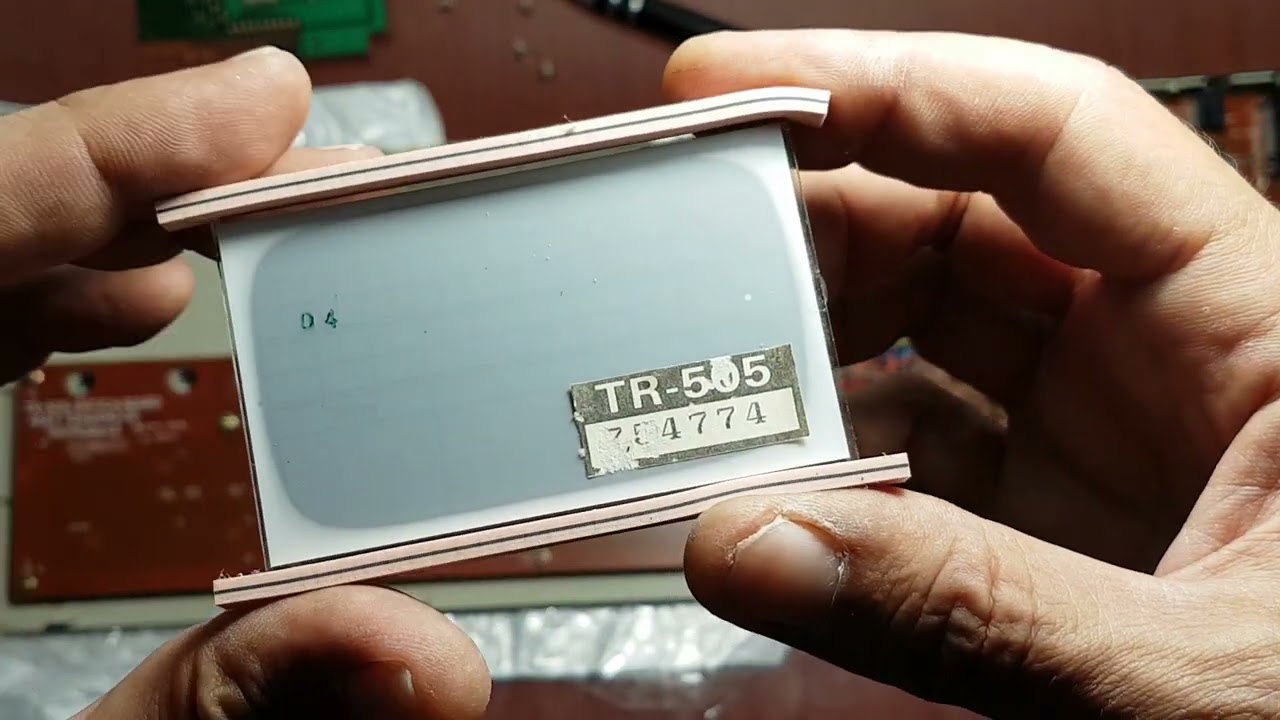 Roland TR 505: Ремонт экрана/Темный ЖК-дисплей/Улучшение видимости/TR 505 Mod