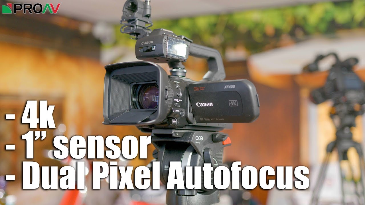 Canon XF400 и XF405 — первый взгляд