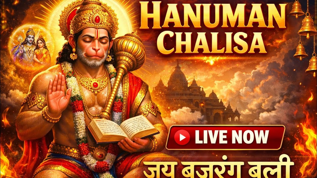 श्री हनुमान चालीसा | Hanuman Chalisa | संकट मोचन बजरंग बली 🙏 #hanumanji #jaishreeram #sound 