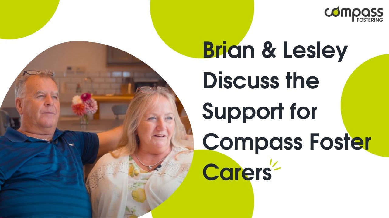 Brian & Lesley Discuss the Support for Compass Foster Carers