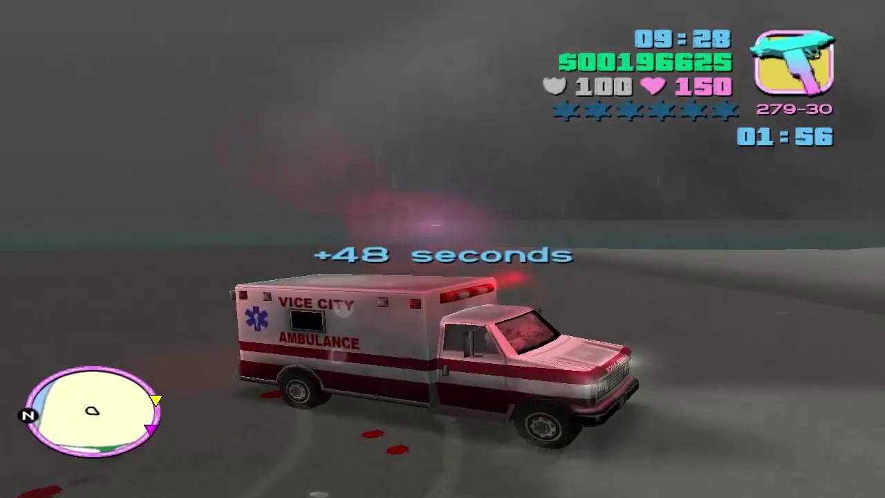 GTA Vice City - Mission #69 - Paramedic Missions