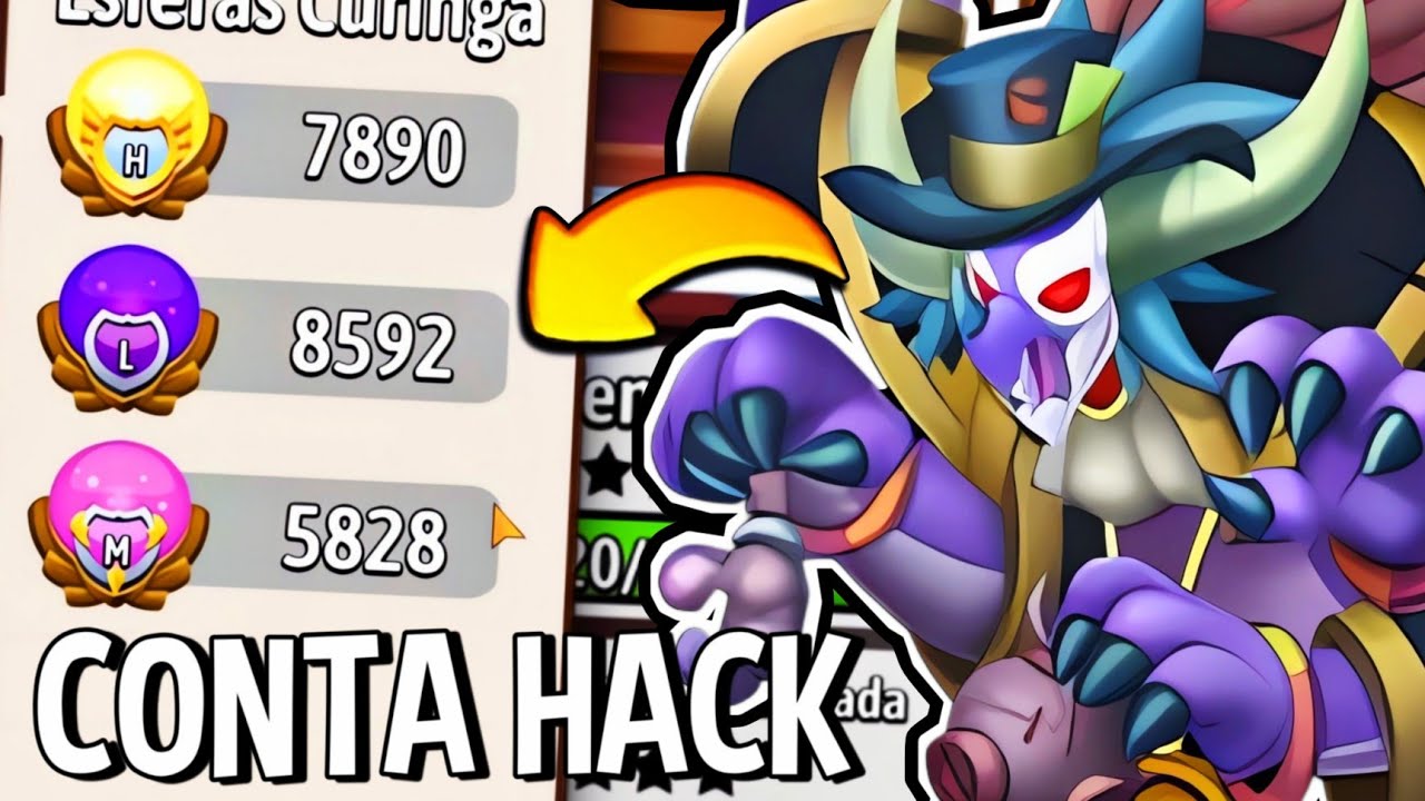 CONTA HACK #5 - CHEGOU A HAPPY HOUR E COLOQUEI MUITOS DRAGÕES 5 ESTRELAS!