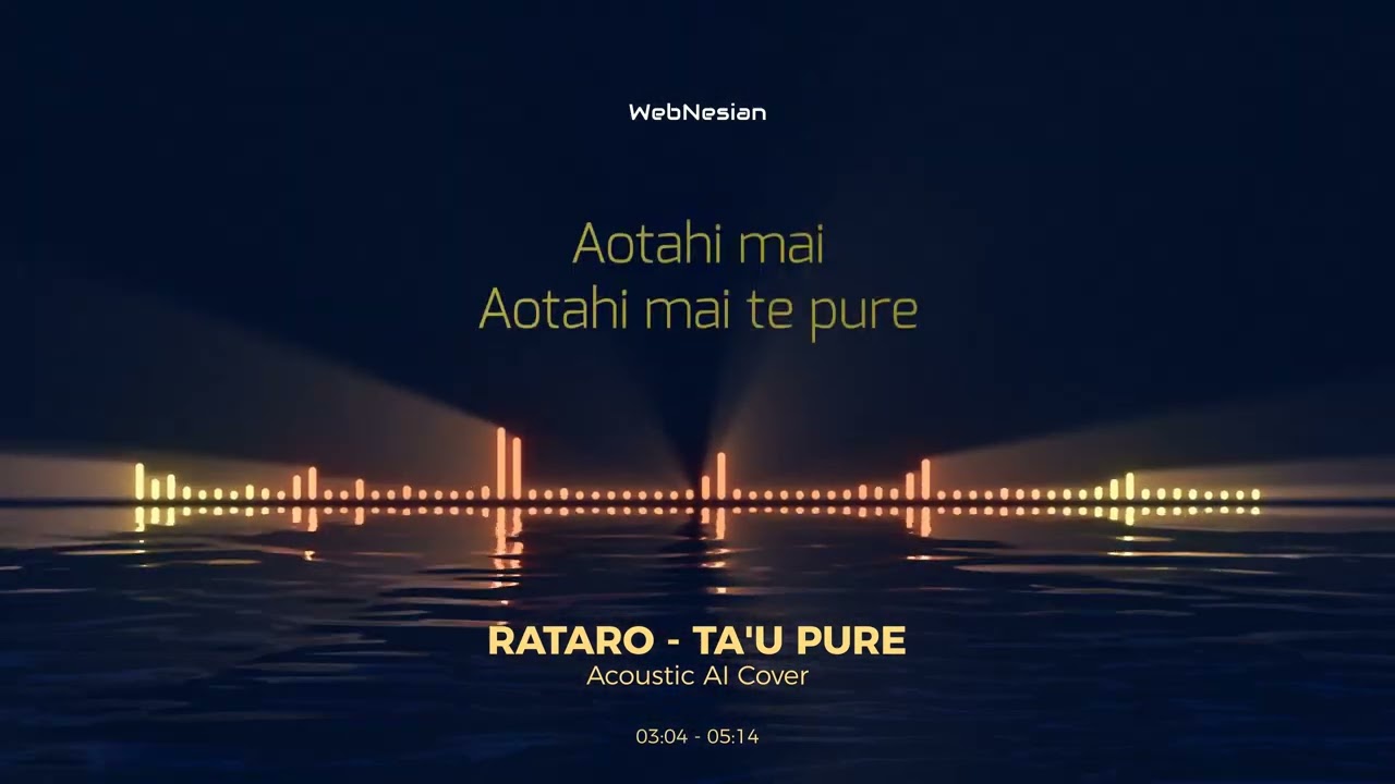 🎸 Ta'u pure – Acoustic AI Cover (Rataro) 🎶