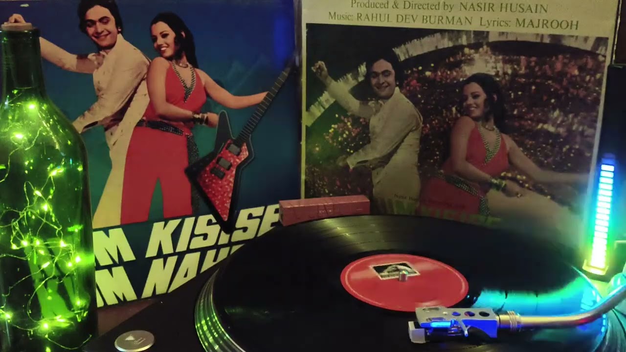 Yeh ladka hai allah (Hum Kisise Kam Nahi 1977- first pressing) #rdburman #majrooh #vinyladdict 