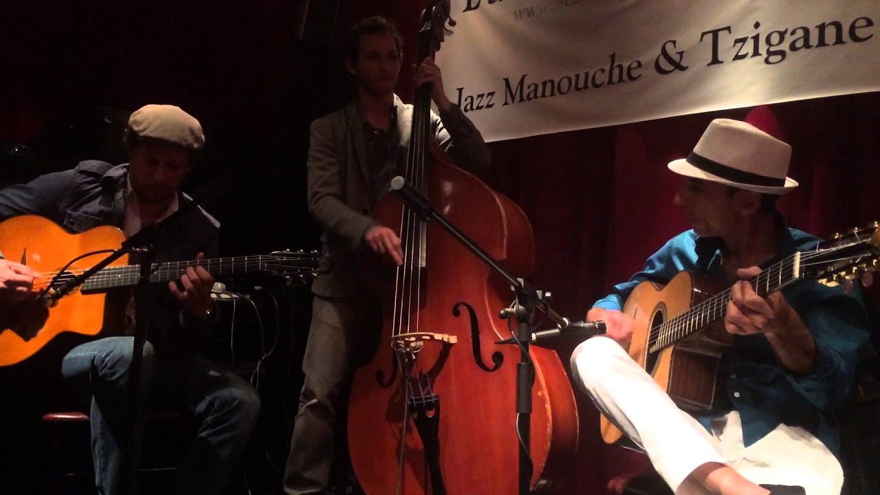 Angelo Debarre, Adrien Moignard, William Brunard perform 