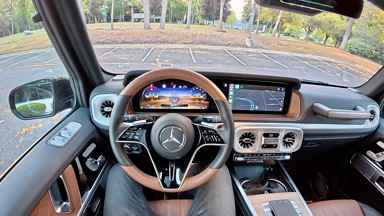 Mercedes-Benz G580 2025 года &mdash; впечатления от вождения от первого лица