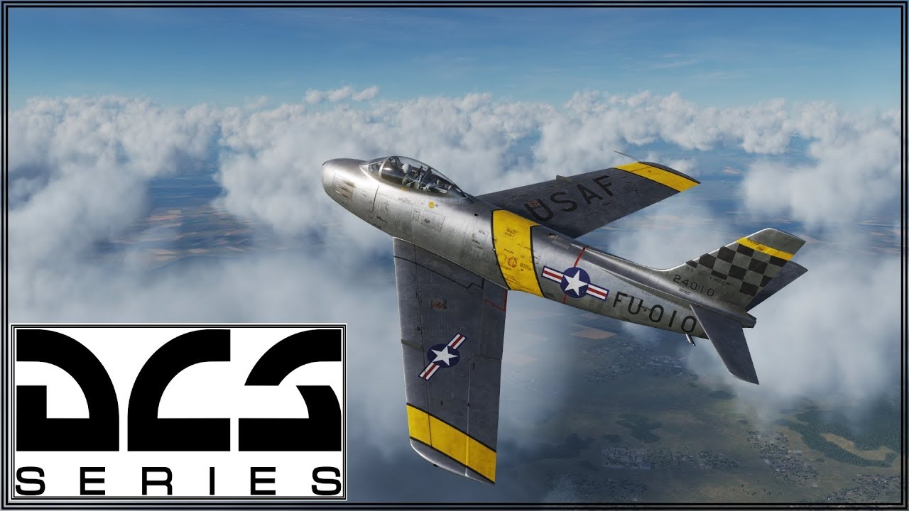 DCS  - Caucasus - F-86F - Online Play - First Complete Sortie