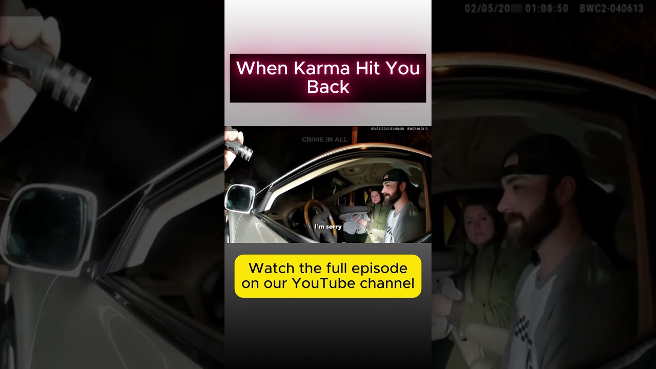 Entitled Couple Realizes Police Know Their Dirty Secrets