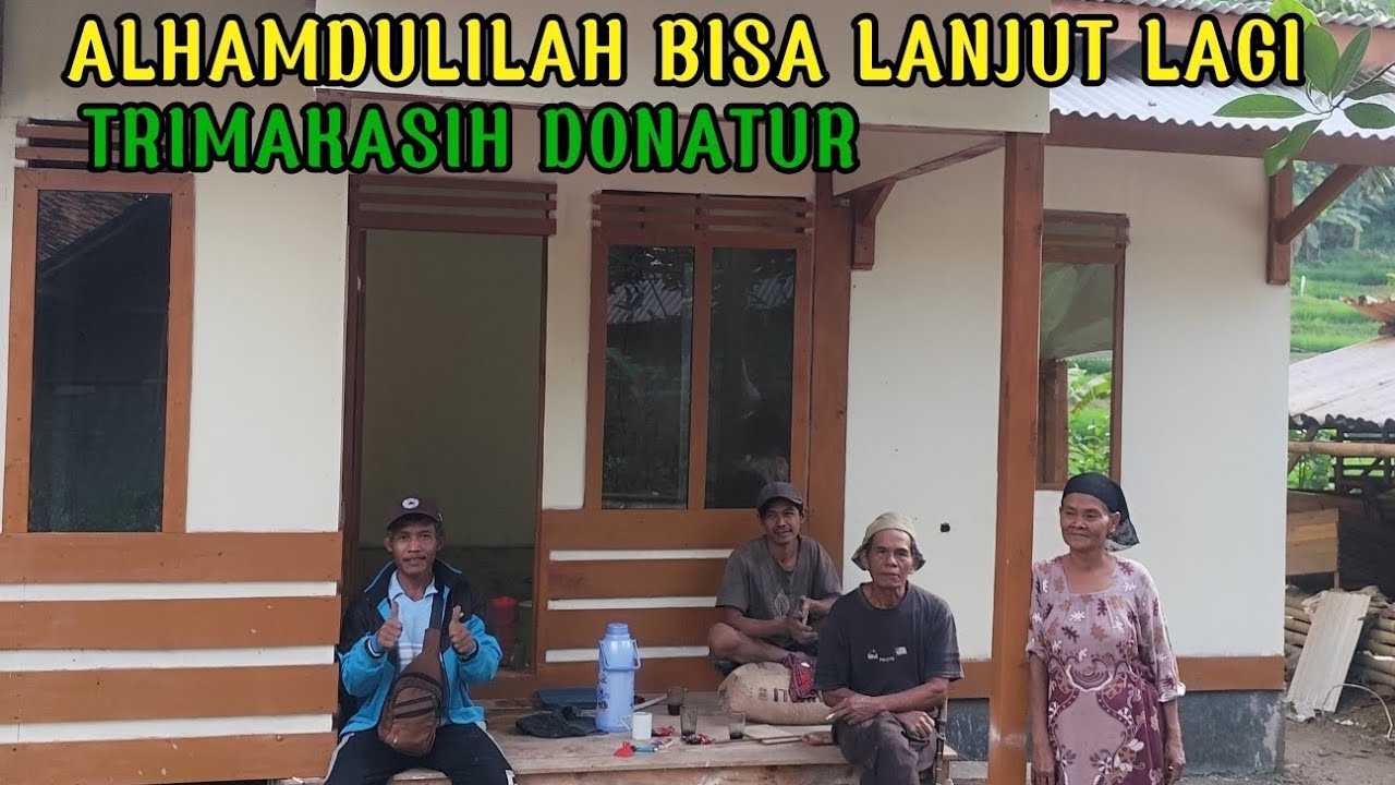 Alhamdulilah bisa lanjut lagi terimakasih donatur. 
