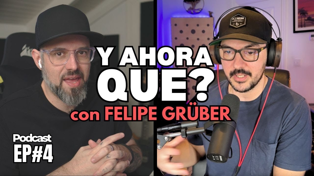 Felipe Gr&uuml;ber:  As&iacute; fue que logr&eacute; trabajar con bandas de todas parte del mundo! | Y Ahora Qu&eacute;? EP#4