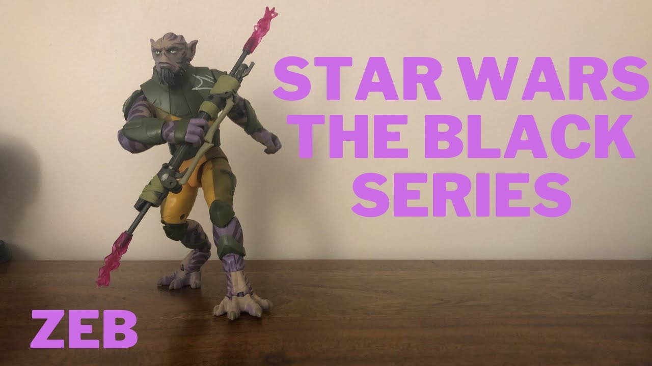 Star Wars The Black Series Garazeb &ldquo;Zeb&rdquo; Orellios (from Star Wars Rebels) - Action Figure Review