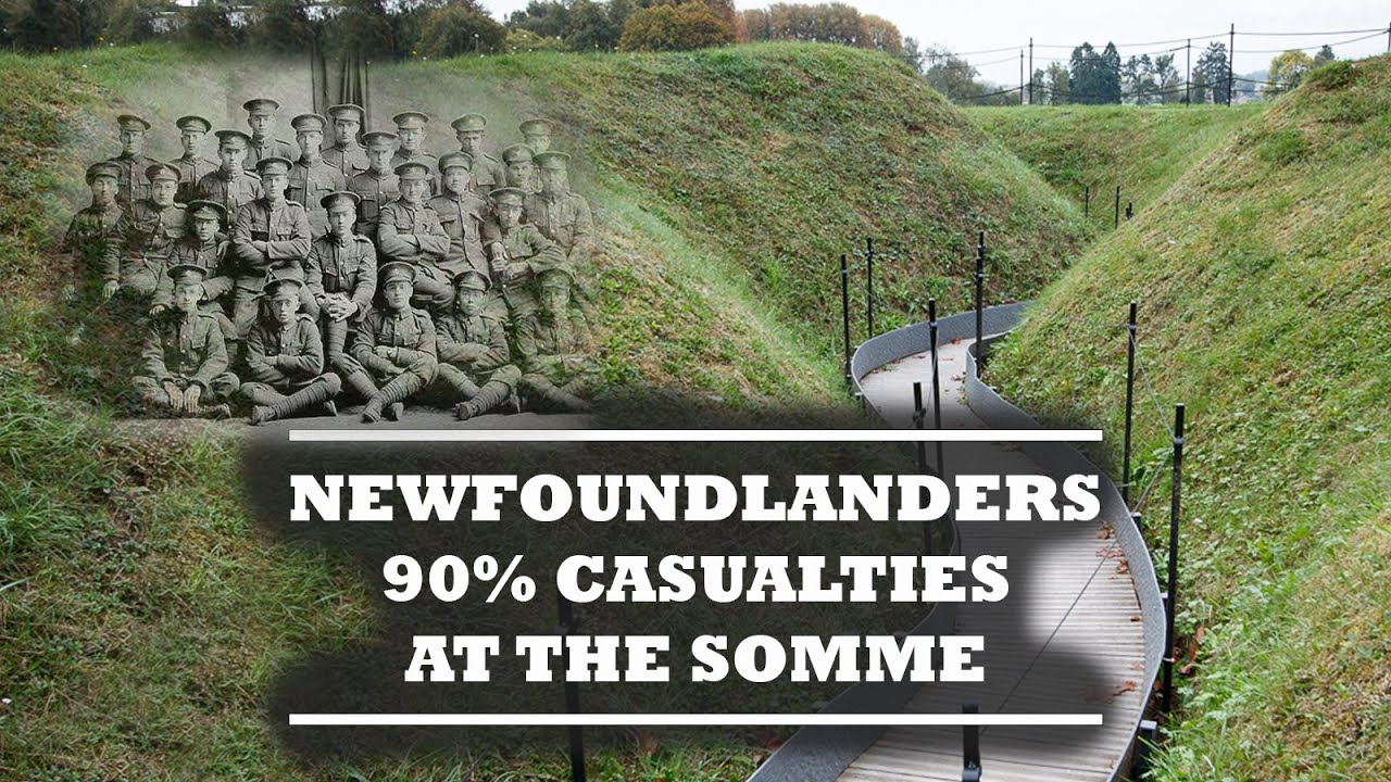 Somme Battlefield Tour - Trenches at Newfoundland Memorial Park
