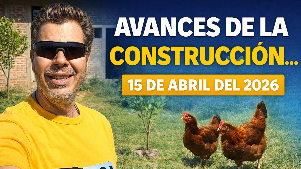 Avances de Construcci&oacute;n de Mi Casa 🏡 | Instalando los Ultimos Shingles del techo (15 Abril 2026)
