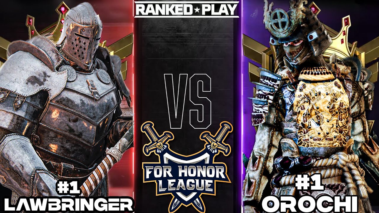 NUMBER 1 RANKED OROCHI VS NUMBER 1 RANKED LAWBRINGER! FOR HONOR