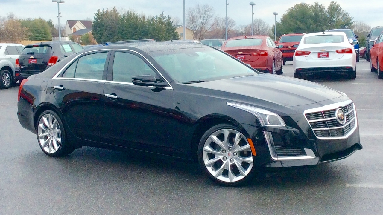 2014 Cadillac CTS Premium Collection AWD 2.0L Turbo Start Up, Review and Full Tour