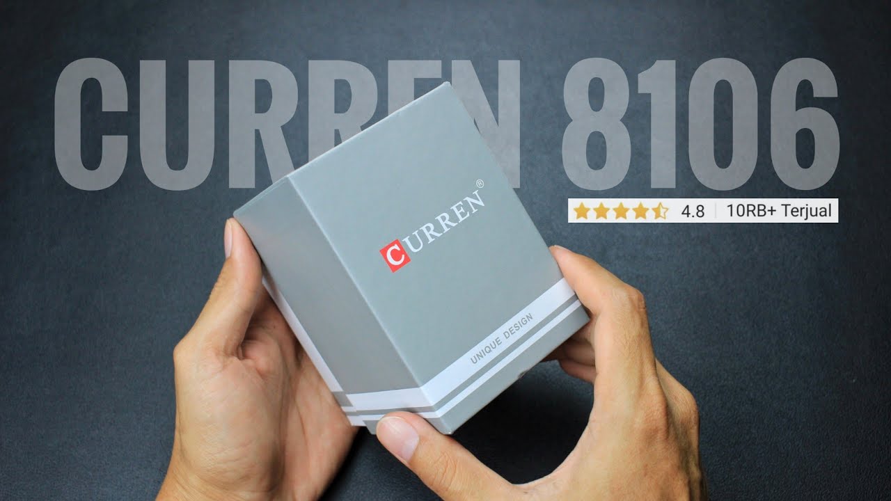 TERLARIS DI SHOPEE‼️Review Jam Tangan CURREN 8106 Japan Mov't