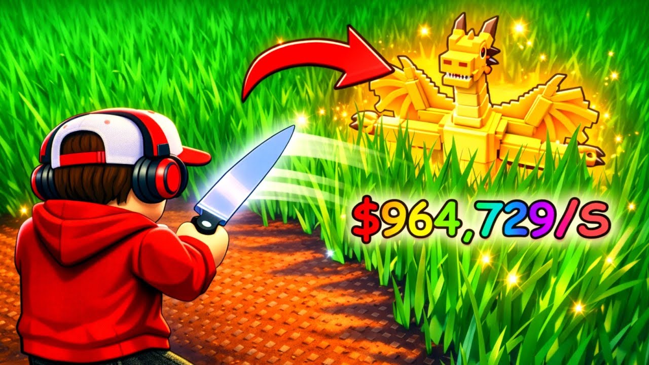 LIVE: Cut Grass for Brainrots is PURE CHAOS 💀🌱 (Roblox)
