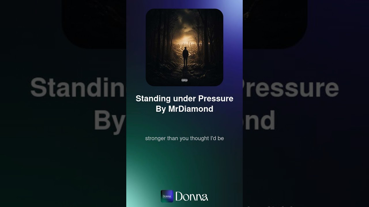 Standing Under Pressure Ft. Mr.Diamond
