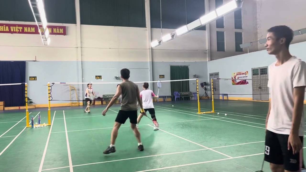 Sân AB1 Feb 22, 2026 Thư - Tuấn vs Huy - Đức s1