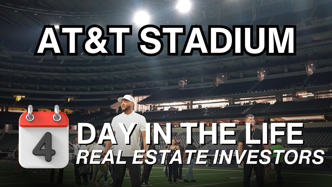 A Day in the Life of Real Estate Investors | VIP Experience at AT&T Cowboys Stadium