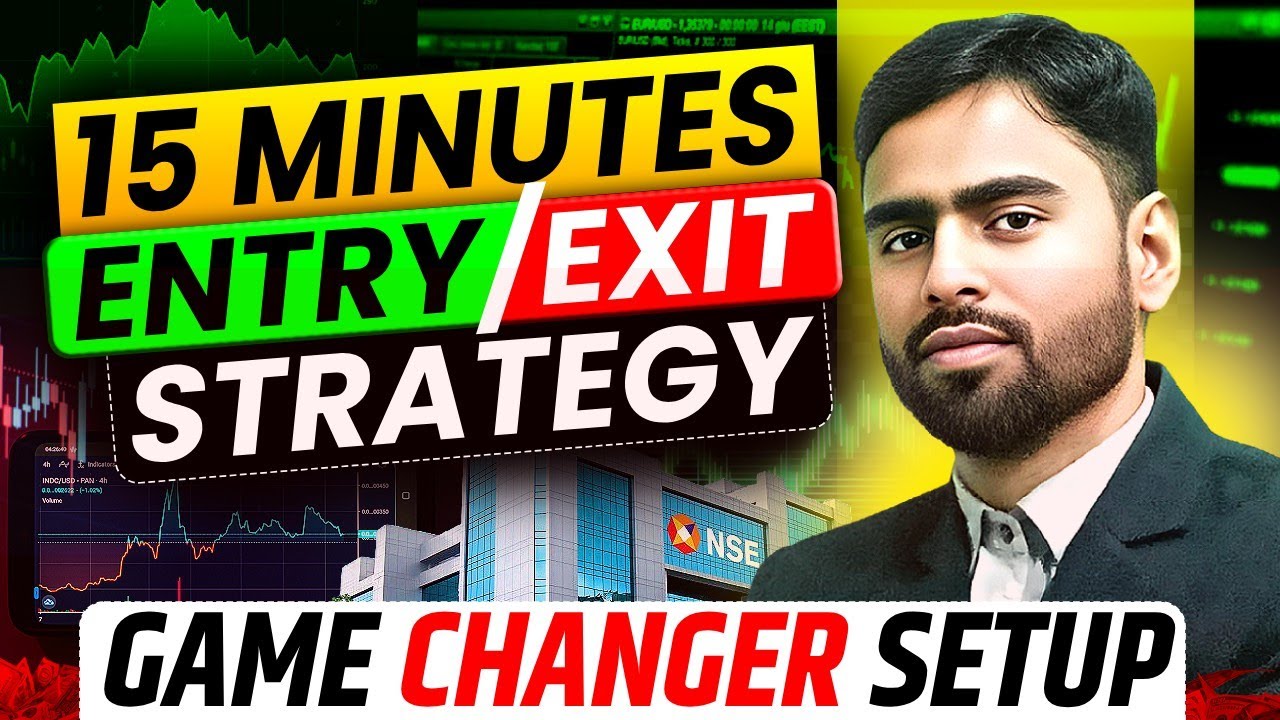 15 Minutes Trading Strategy for Beginners | Market Crash | Reversal Trading | Intraday Nifty Sensex