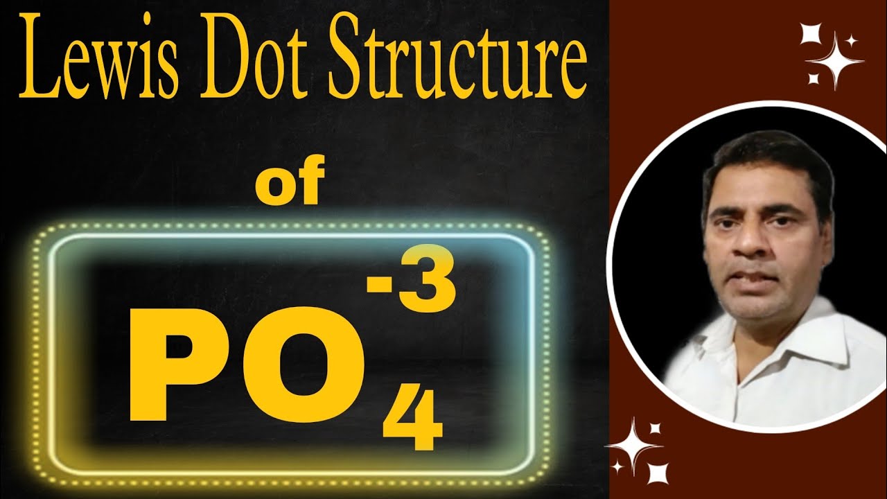 Lewis dot structure of Phosphate Ion #12 | Chemical Bonding | Class 11/ NEET/ IIT-JEE