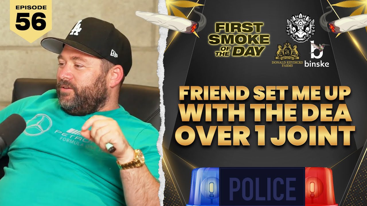 FRIEND SET ME UP WITH THE DEA OVER 1 JOINT! | BINSKE | DONALD KEYDICKS FARMS | FSOTD EP. 56