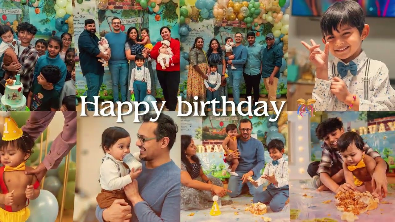 Advaya 1st birthday