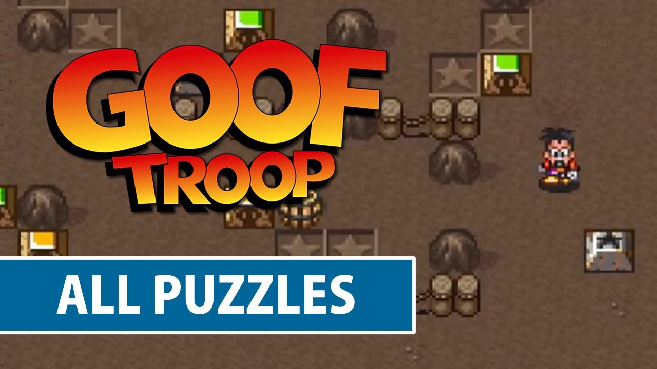 Goof Troop (SNES) – Every Puzzle Solved 🧩 | Complete Puzzle Guide (8 Minutes) | All Puzzles